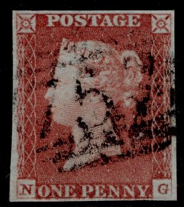 GB QV SG8, 1d red-brown PLATE 78, USED. Cat £38. NG