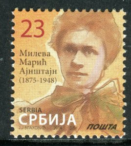 0630 SERBIA 2014 - Mileva Maric Einstein - MNH Set - Definitive Stamps