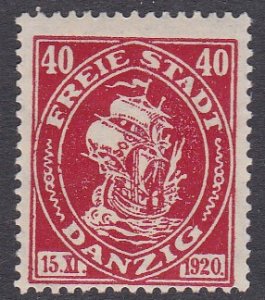 Danzig Sc #60 Mint Hinged