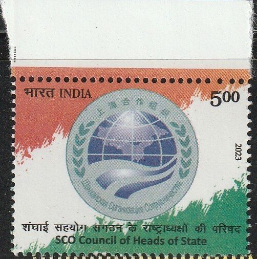 India 2023 Shanghai Cooperation Organization SCO Summit MNH A3485