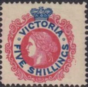 Australia - Victoria 1867-1878 SC 121 Mint