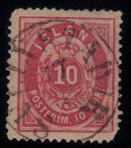 ICELAND Sc #11 USED F-VF