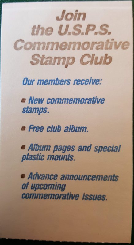 US SCOTT  BK147 BOOKLET P#10