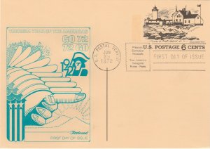 Scott# UX63 UPSS#S80C Fleetwood FDC US Postal Card.