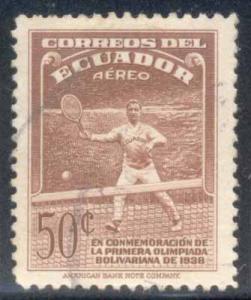 Ecuador ~ #C67 ~ Tennis ~ Used