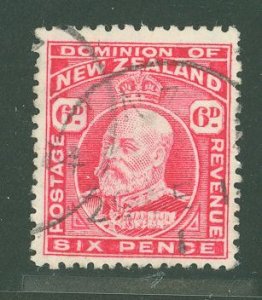 New Zealand #137v Used Single