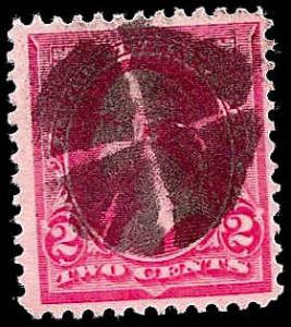 # 267a USED PINK GEORGE WASHINGTON