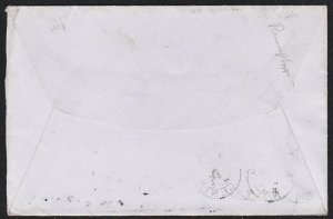 Scott #634A - postage due from England – great auxiliary markings