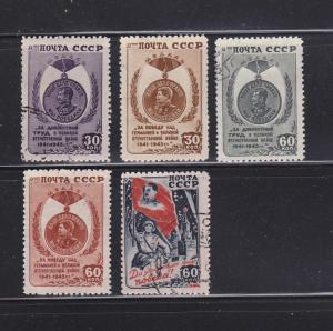 Russia 1021-1025 Set U Various