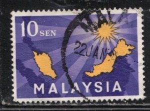 MALAYSIA Scott # 1 Used