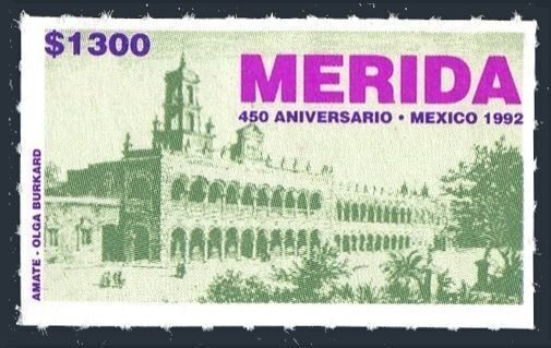 Mexico 1716, MNH. Michel 2264. Merida, 450th Ann. 1992.