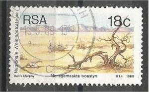 SOUTH AFRICA, 1989, used 18c, Desertification, Scott 766