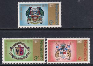 New Zealand 473-475 MNH VF