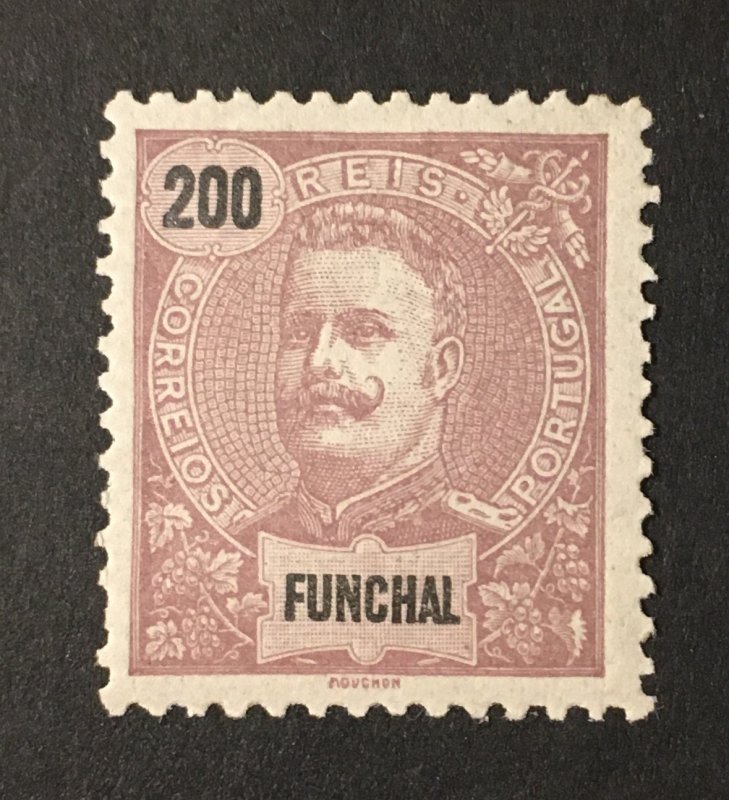 Funchal Sc. #32 mint hinged