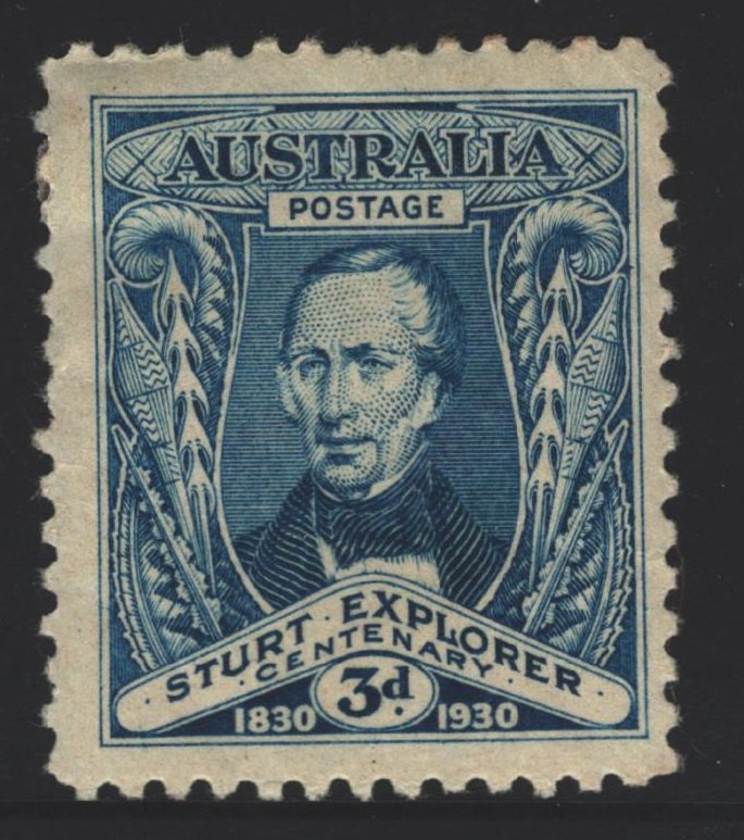 Australia Sc#105 MNH - VF - tanned gum