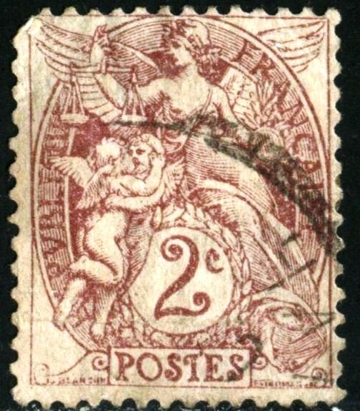 FRANCE #110 , USED - 1900 - FRAN143NS9