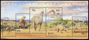 AUSTRALIA - 1993 AUSTRALIA'S DINOSAUR ERA - MNH Sheet # 1347a