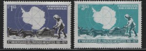 CHILE    415-416  MNH  SET