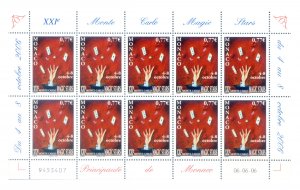 Monaco. 2006 Magic Contest. Mini sheet.