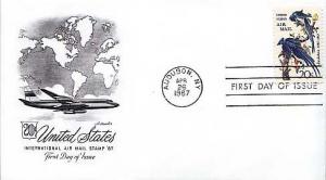 United States, First Day Cover, Art, Birds