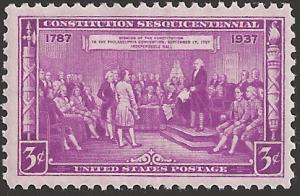 # 798 MNH - SCV-0.40 - CONSTITUTION SESQUICENTENNIAL