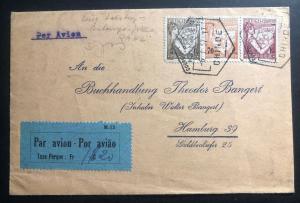 1937 Chinde Mozambique Portugal Early Airmail Cover To Hamburg Germany