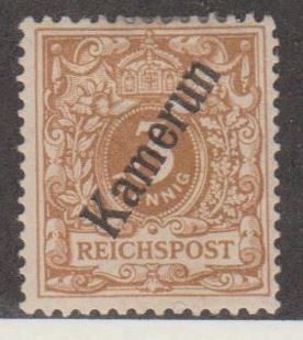 German Occupation - Cameroun Scott #1 Stamp - Mint Single