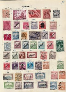 HUNGARY Old/Mid M&U Collection on Pages (Aprx 300 Items) (Goy3221