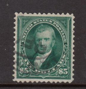USA #263 XF Used **With Certificate**