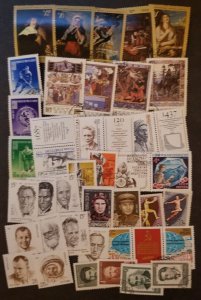 RUSSIA USSR CCCP Used CTO Stamp Lot Collection T5748