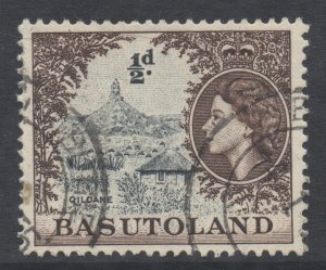 Basutoland Scott 46 - SG43, 1954 Elizabeth II 1/2d used