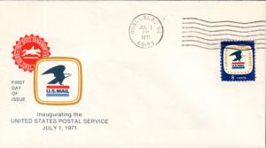 #1396 NE, Ogallala 7-1-71 USPS FDC