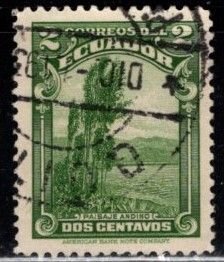 Ecuador - #361 Andean Landscape - Used