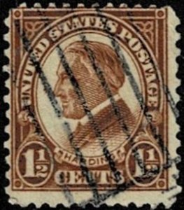 1927 United States Scott Catalog Number 633 Used