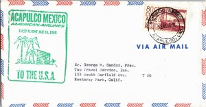 Mexico, First Flight, United States, Illinois