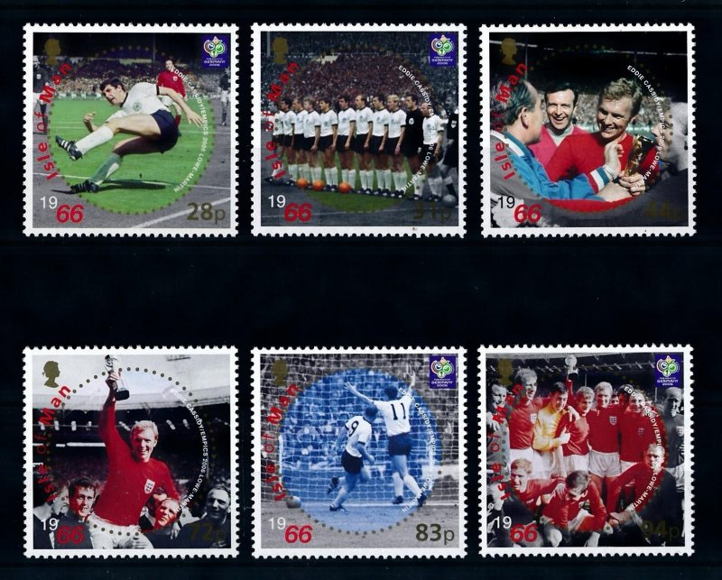 [72866] Isle of Man 2006 World Cup football soccer Germany  MNH