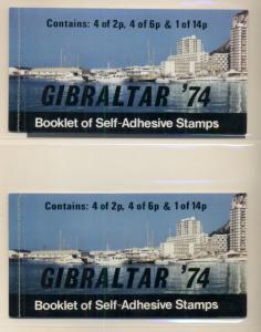 GIBRALTAR COLLECTION 1937-1989, in Lindner Hingeless Album, Mint, Scott $916.00