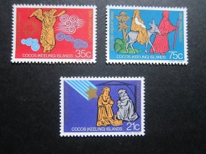 Cocos Island 1982 Sc 104-106 set MNH