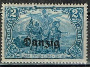 Danzig,Sc.#11 MNH color b, ovpr. Danzig  cv. €15