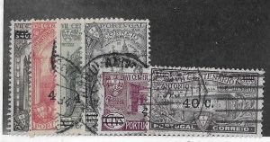 Portugal Sc #528-533 set of 6 used VF