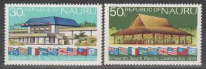 Nauru #128-9  MNH VF (SU1082)