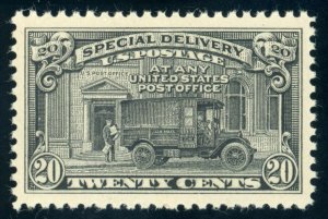 US Stamp #E14 Post Office Truck 20c, PSE Cert - XF 90- MOGNH - SMQ $30.00