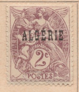 FRENCH COLONY ALGERIA 1924-25 2c MH* Stamp A29P25F33128-