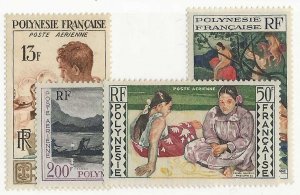 French Polynesia Sc #C24-C27 set of 4 NH VF