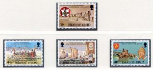 1973 Isle of Man SG50/53 Historical Anniversaries Set Unmounted Mint