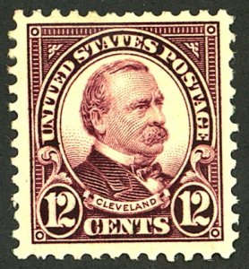 U.S. #564 MINT OG HR