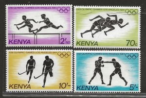 KENYA SC# 297-300   FVF/MNH