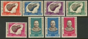 PARAGUAY Sc#775-782 1963 Gordon Cooper Project Mercury Flight Complete Mint NH