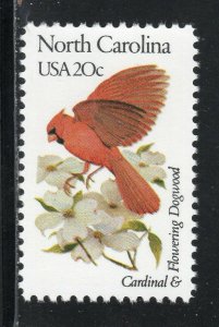 1985 * NORTH CAROLINA *  U.S. Postage Stamp MNH