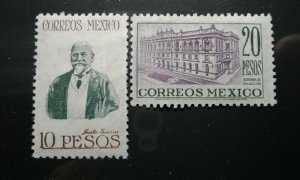 Mexico #828-29 mint hinged e203 7298